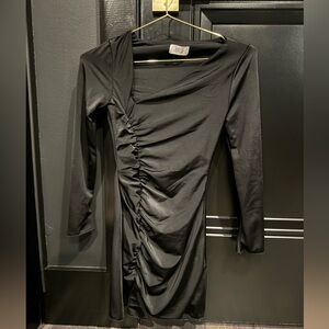 OH POLLY Long sleeve dress in black